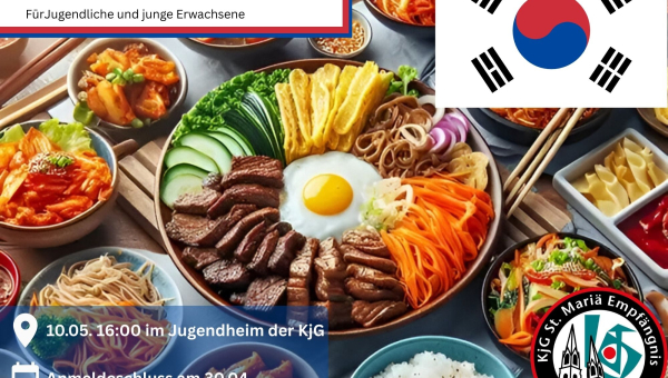 Koreanischer Kochabend der KJG am 10.05.2025 im Jugendheim...